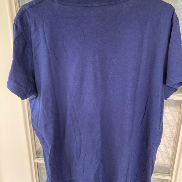 Beatles Navy Blue Graphic T-shirt - Picture 2 of 3